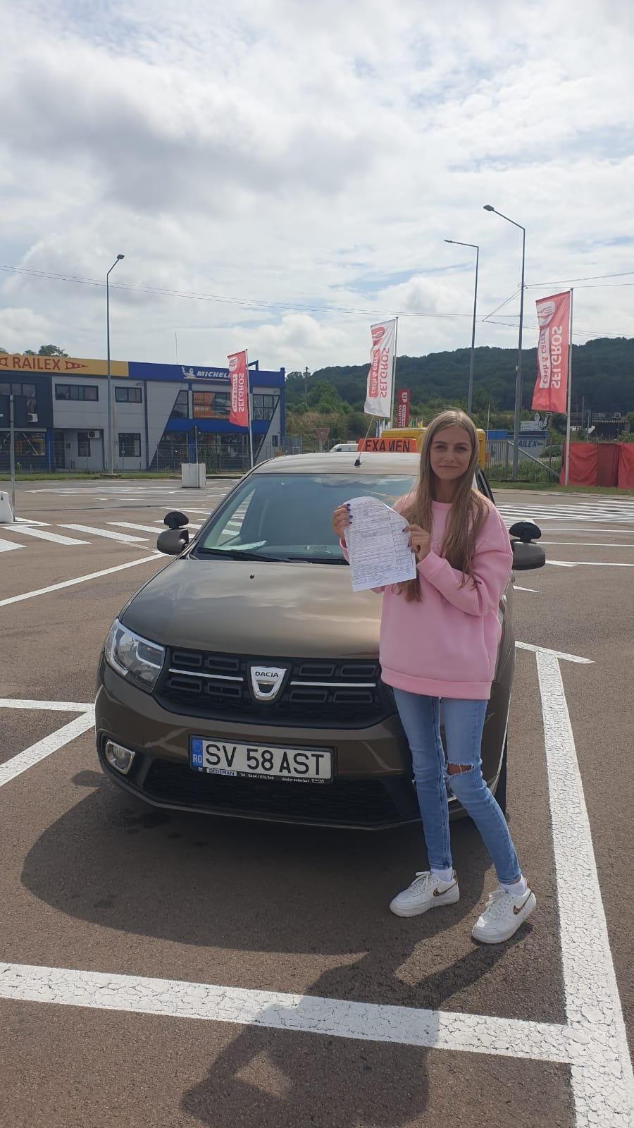 Ungureanu Gabriela, absolvent AutoStar Drive în August 2022