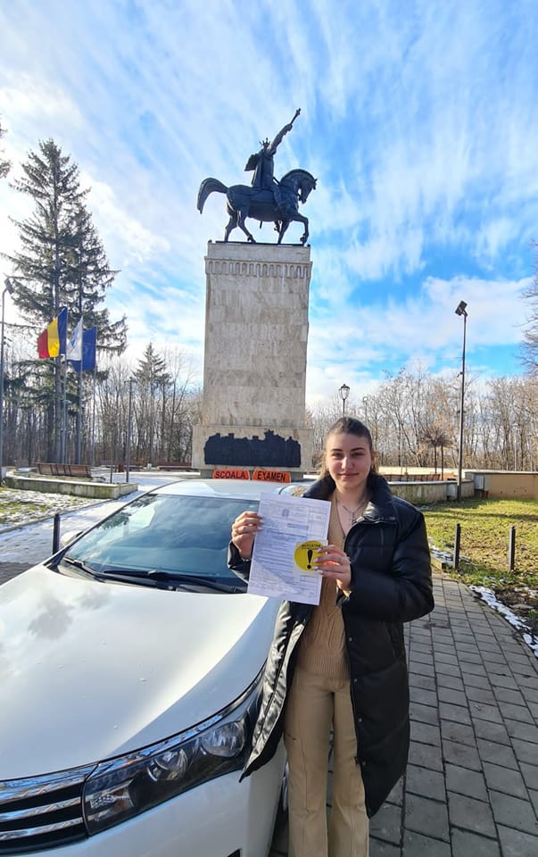 Mihaela, absolvent AutoStar Drive în Februarie 2023