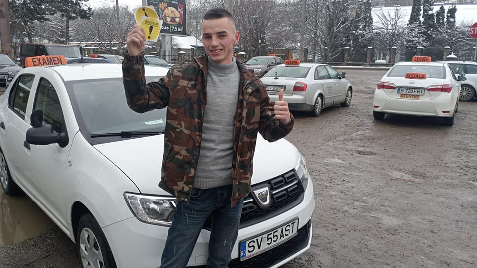 Alex, absolvent AutoStar Drive în Martie 2023