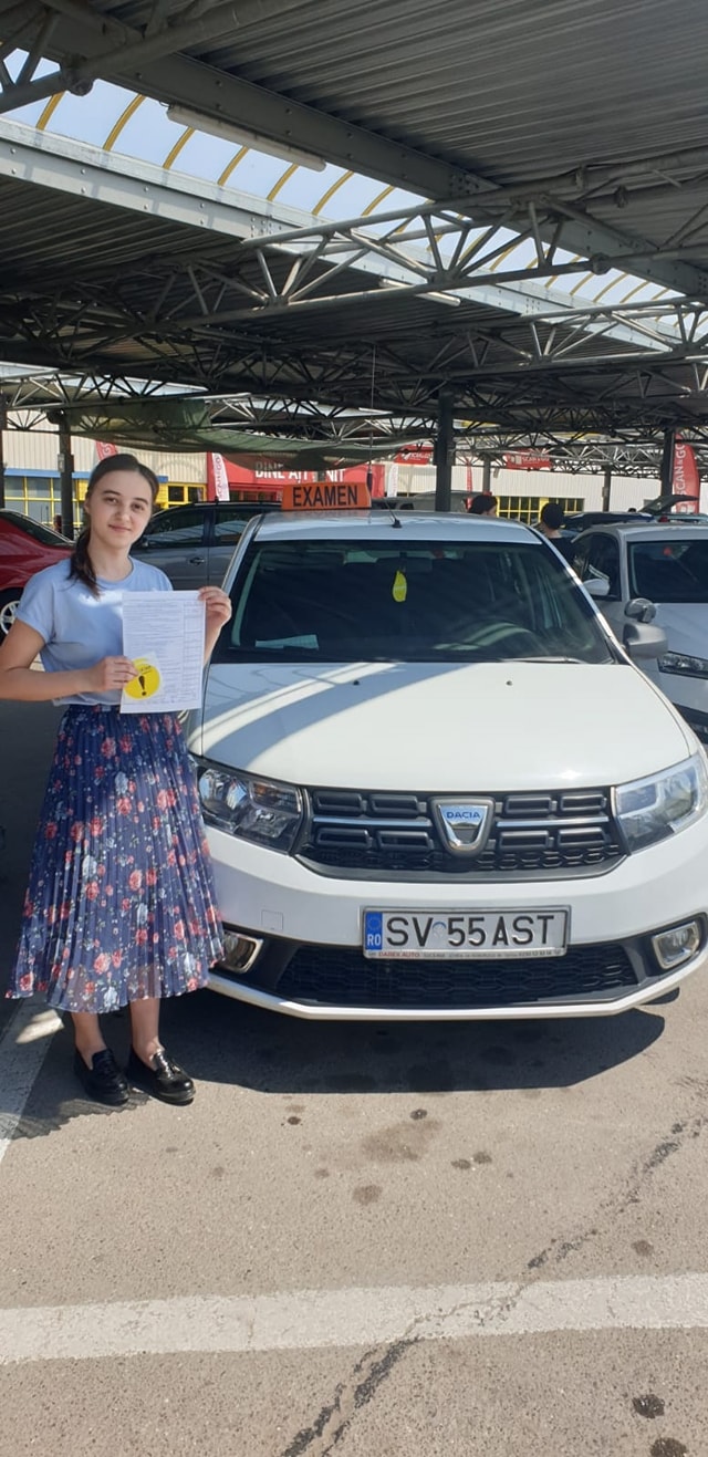 Rusu Adina Emima, absolvent AutoStar Drive în Iunie 2023