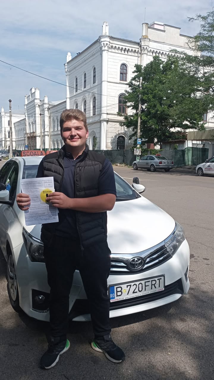 Reuț Adi și Circiu, absolvent AutoStar Drive în Iulie 2023