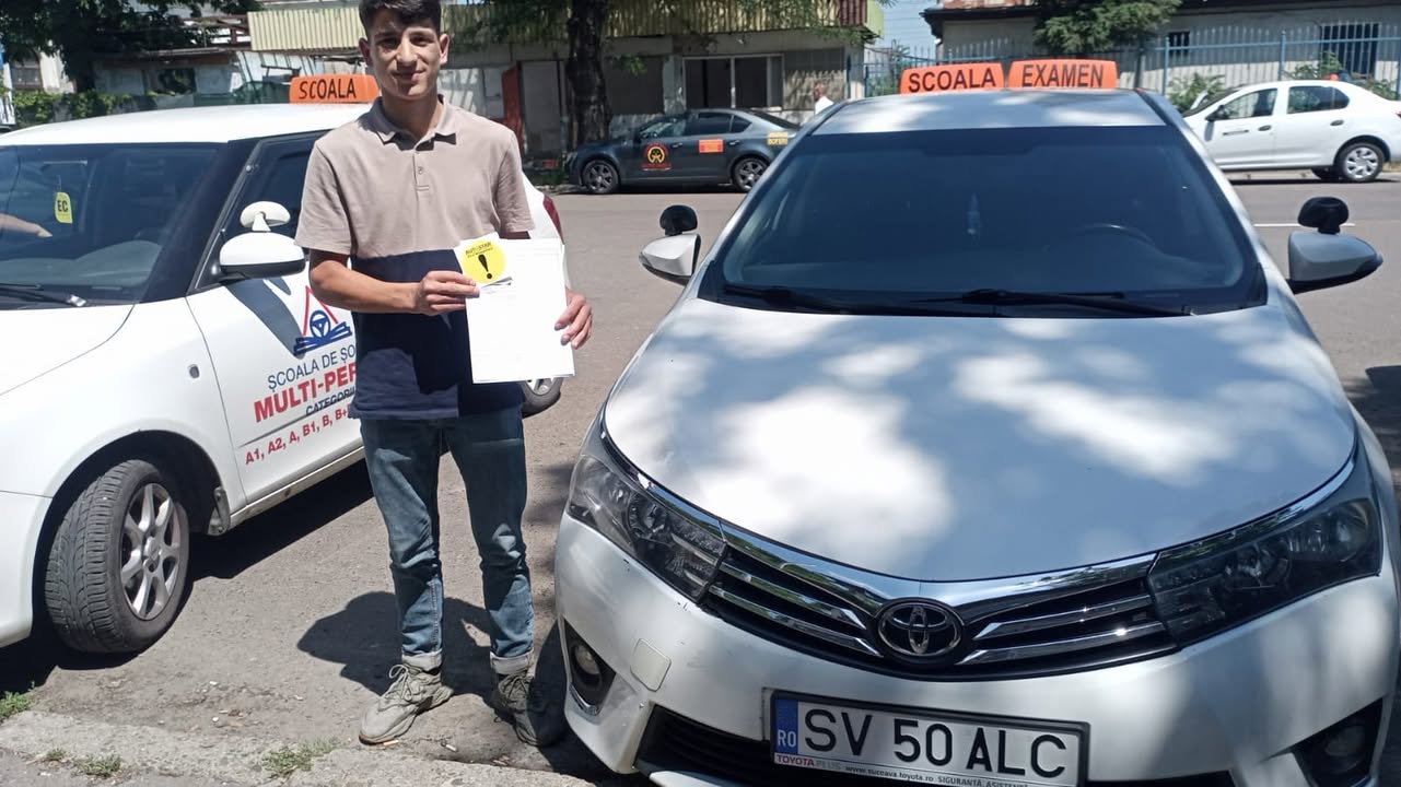 Burla Gheorghe, absolvent AutoStar Drive în Iulie 2023