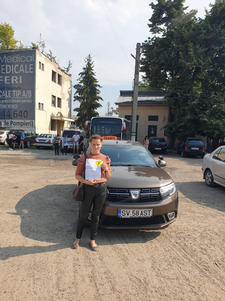Colesniuc Irina, absolvent AutoStar Drive în August 2023