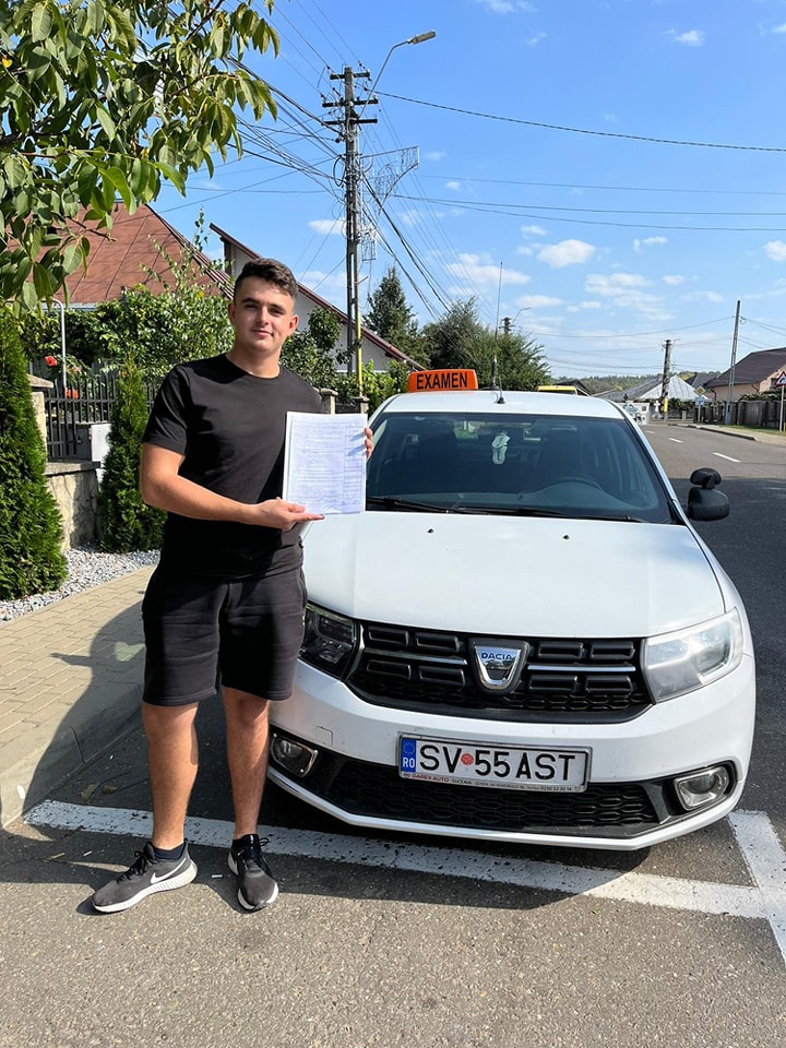 Balici Alin-David, absolvent AutoStar Drive în Septembrie 2023