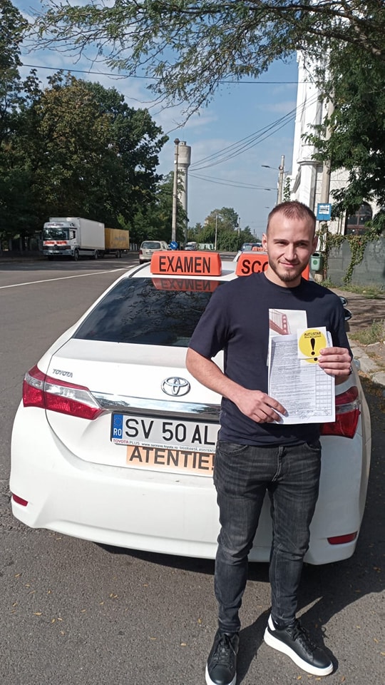 Schipor Beniamin, absolvent AutoStar Drive în Septembrie 2023