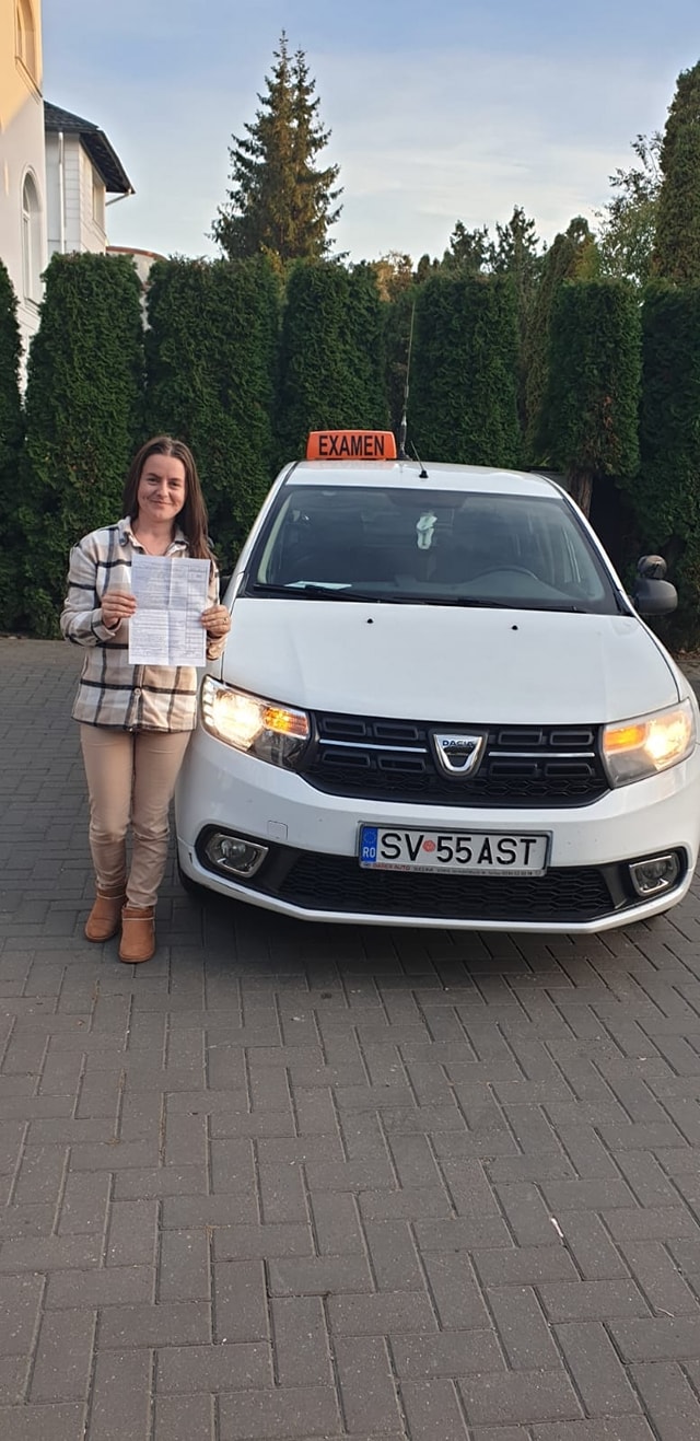 Diaconescu Nicoleta, absolvent AutoStar Drive în Octombrie 2023