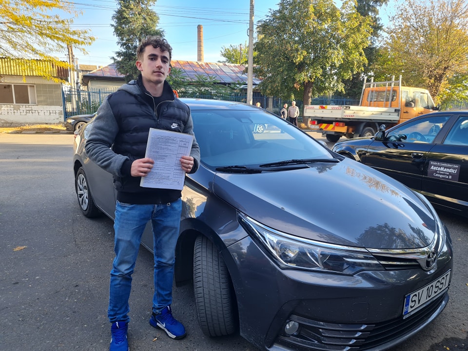 Robert, absolvent AutoStar Drive în Octombrie 2023