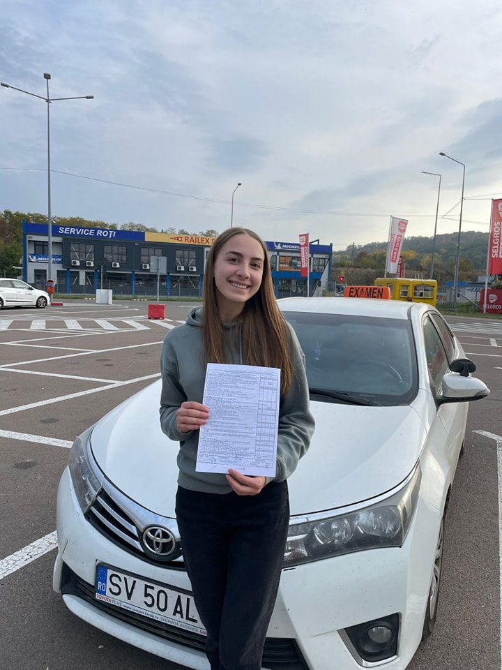 Raluca, absolvent AutoStar Drive în Octombrie 2023