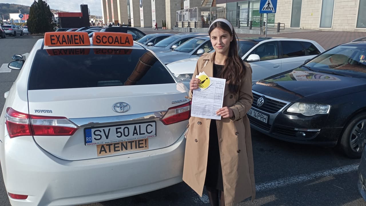 Berculean Gabriela Alecsandra, absolvent AutoStar Drive în Noiembrie 2023