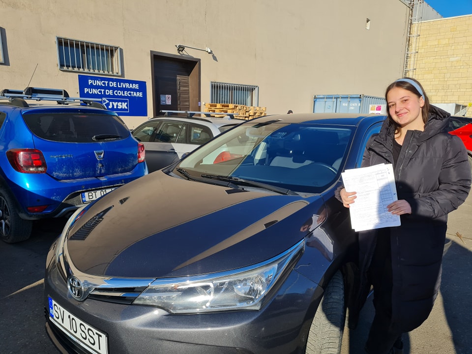 Raluca, absolvent AutoStar Drive în Decembrie 2023