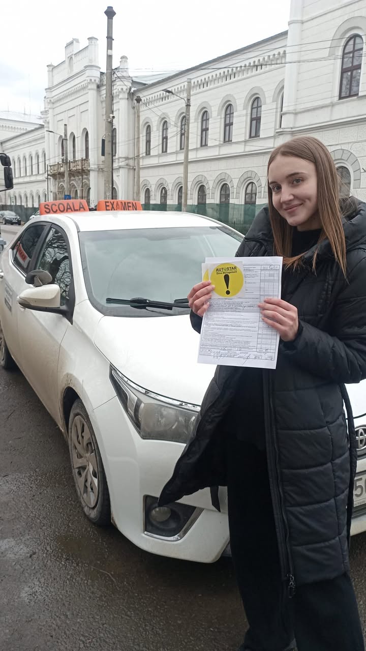 Poleuca Roxana, absolvent AutoStar Drive în Ianuarie 2024