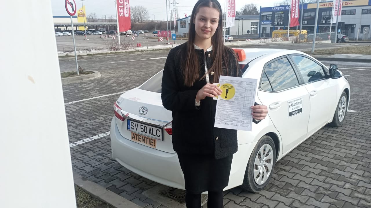 Hrihor Tabita, absolvent AutoStar Drive în Februarie 2024
