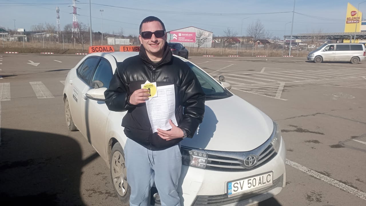 Ursachi Ștefan, absolvent AutoStar Drive în Februarie 2024