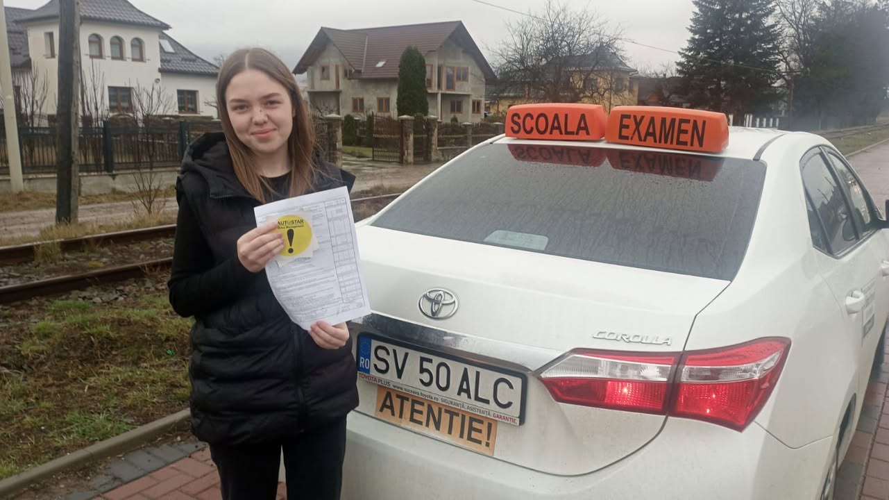 Melen Miruna, absolvent AutoStar Drive în Martie 2024