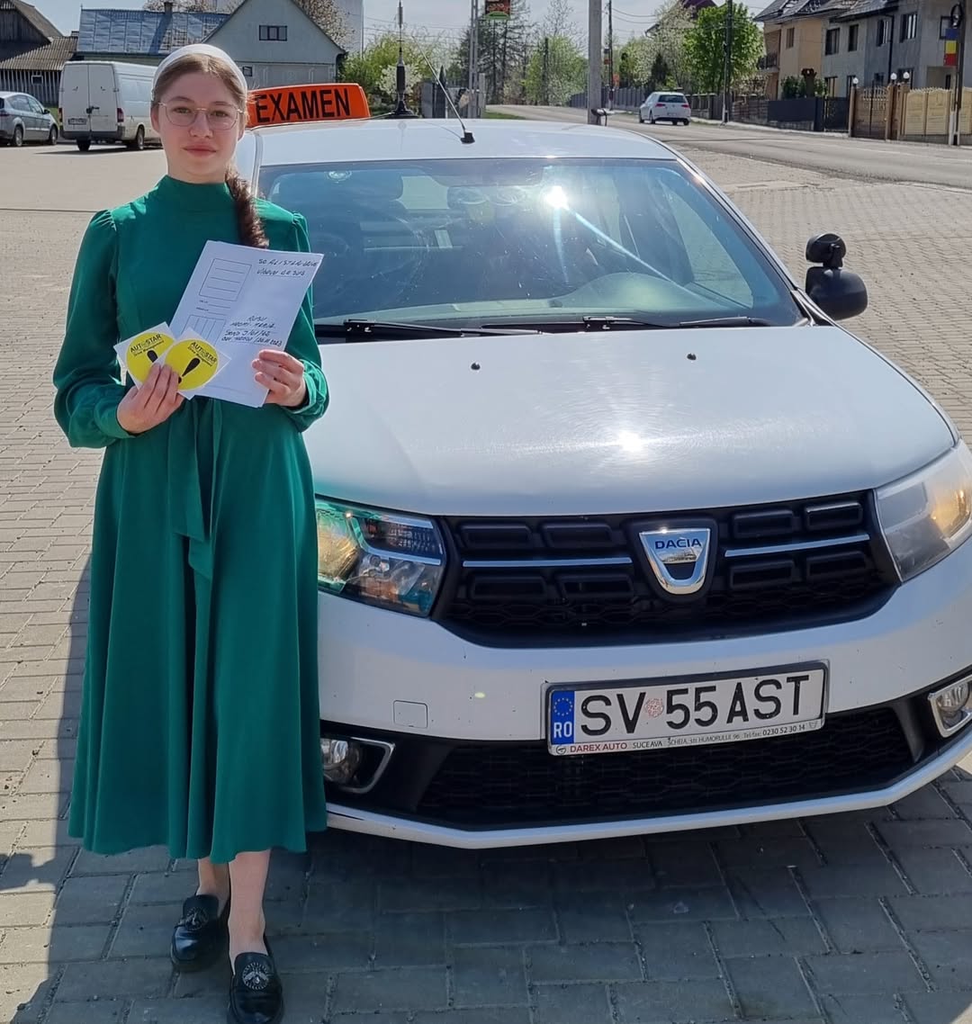 Rusu Naomi Maria, absolvent AutoStar Drive în Aprilie 2024