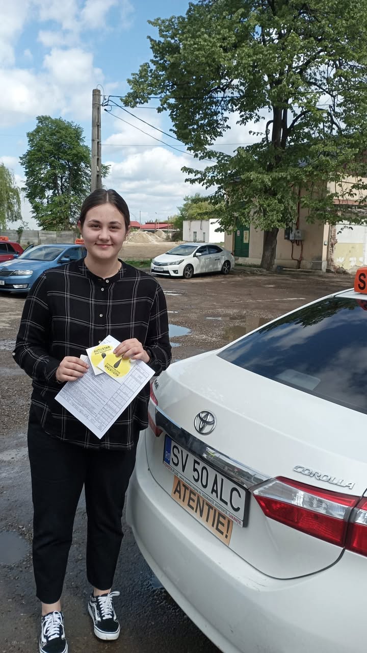Alexia Maria Schipor, absolvent AutoStar Drive în Aprilie 2024