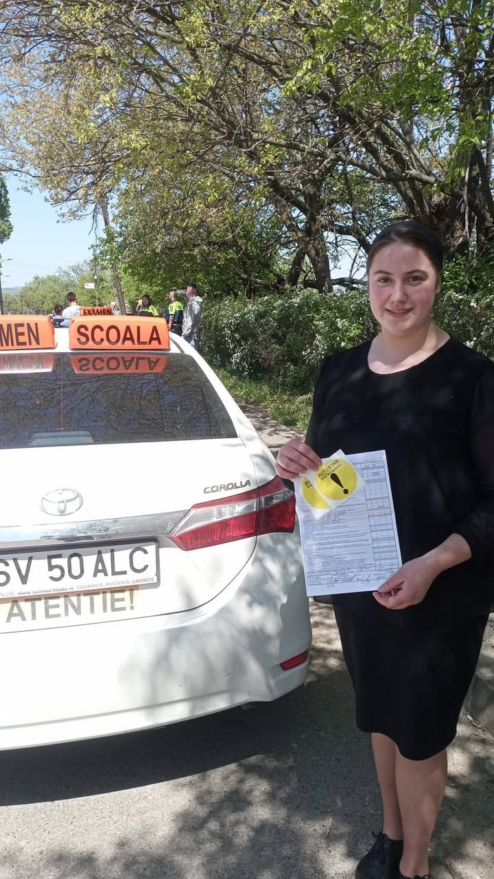 Ursaciuc Angela, absolvent AutoStar Drive în Aprilie 2024