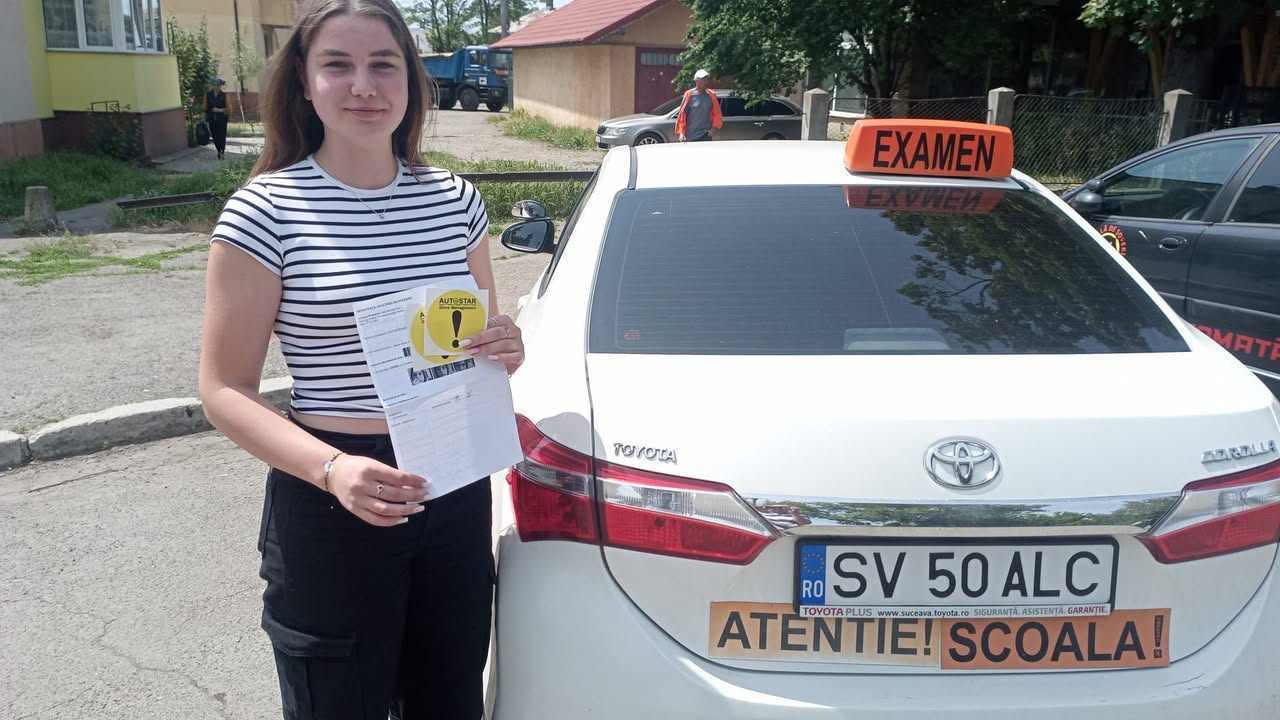 Rotari Raluca Erika, absolvent AutoStar Drive în Mai 2024