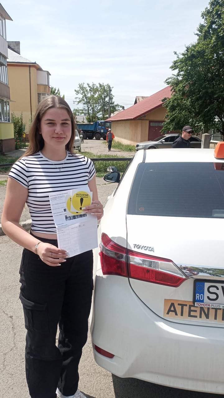 Rotari Raluca Erika, absolvent AutoStar Drive în Mai 2024