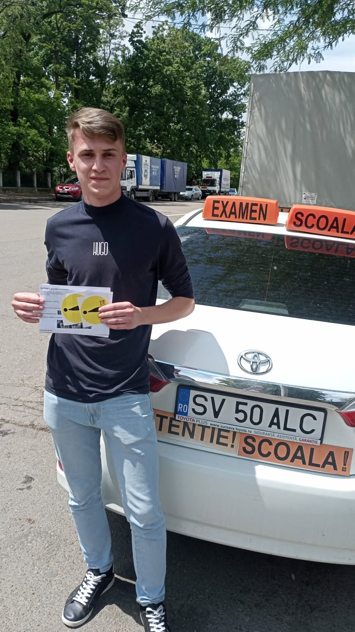 Cornea Beniamin, absolvent AutoStar Drive în Mai 2024