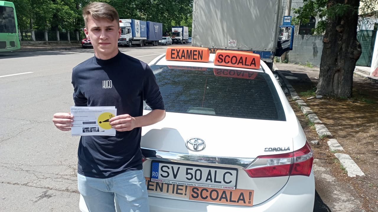 Cornea Beniamin, absolvent AutoStar Drive în Mai 2024