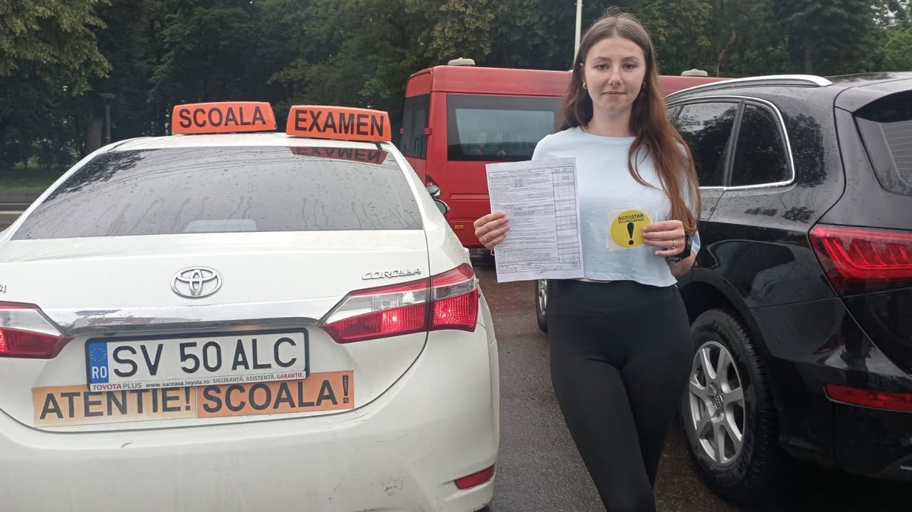 Calancea Nicoleta, absolvent AutoStar Drive în Iunie 2024