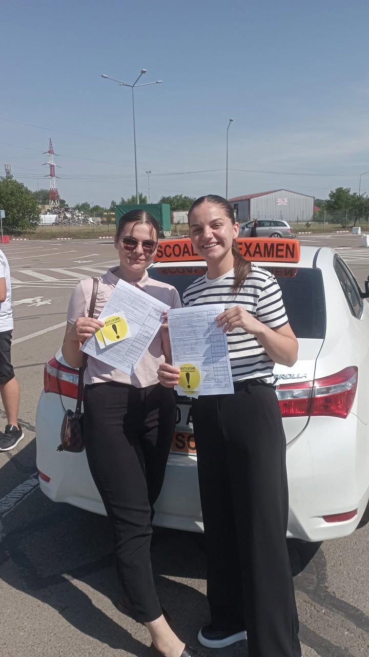 Circiu Eunice și Iliut Sabina, absolvent AutoStar Drive în Iunie 2024