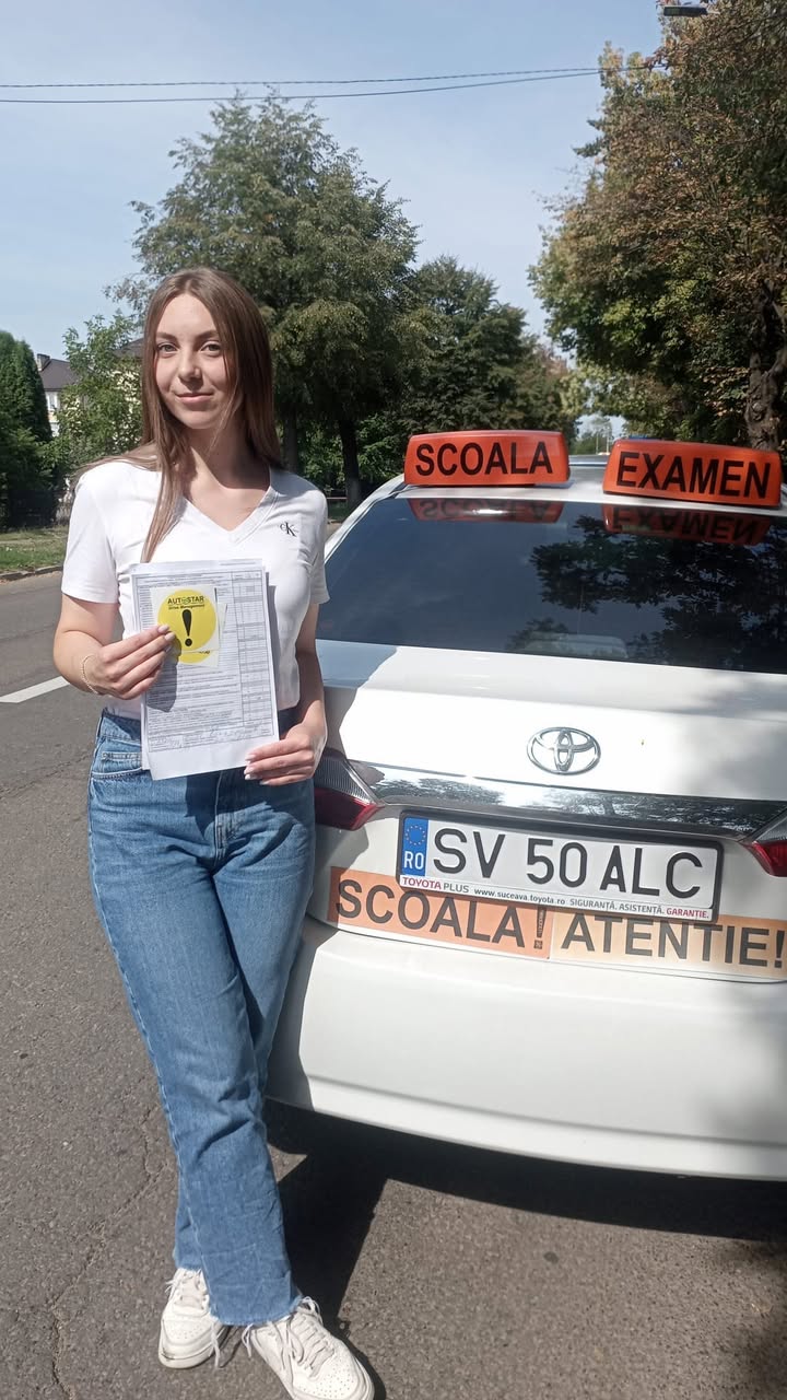 Grigoraș Anamaria, absolvent AutoStar Drive în August 2024