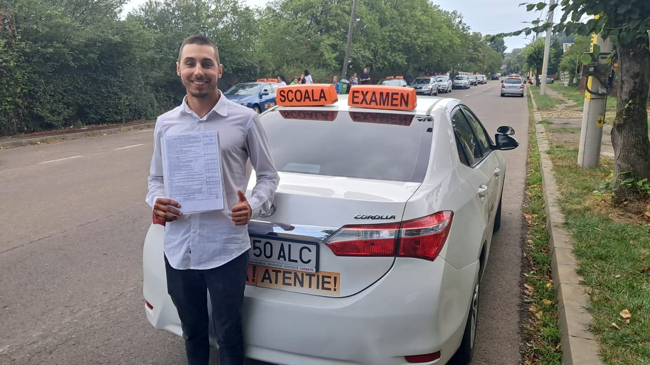 Popescu Alexandru, absolvent AutoStar Drive în August 2024