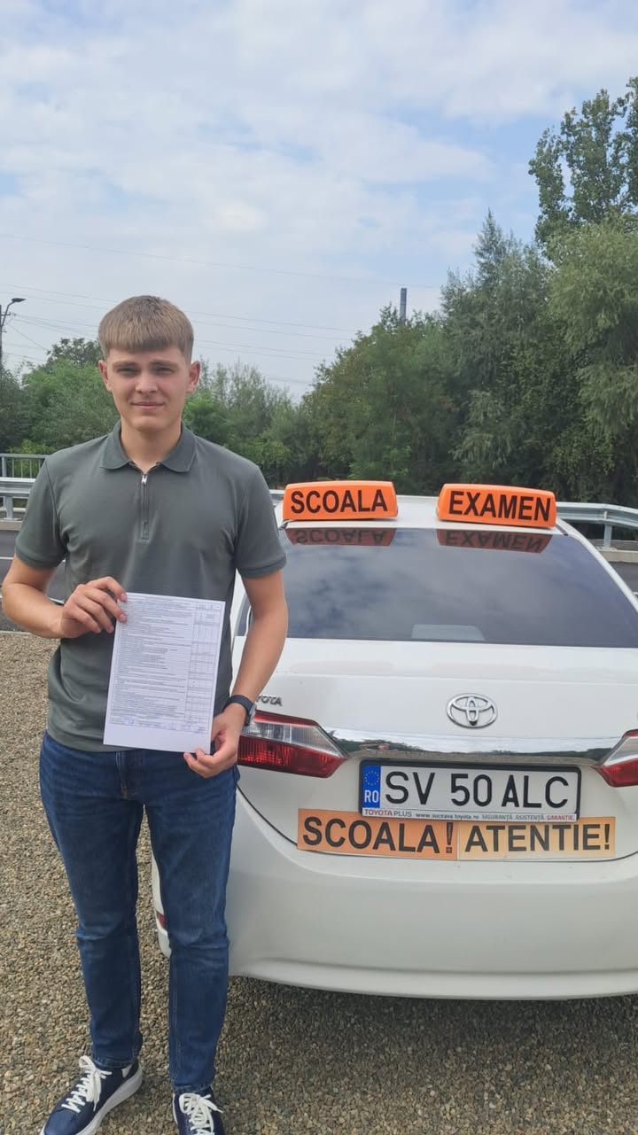 Coroana Dragoș, absolvent AutoStar Drive în August 2024