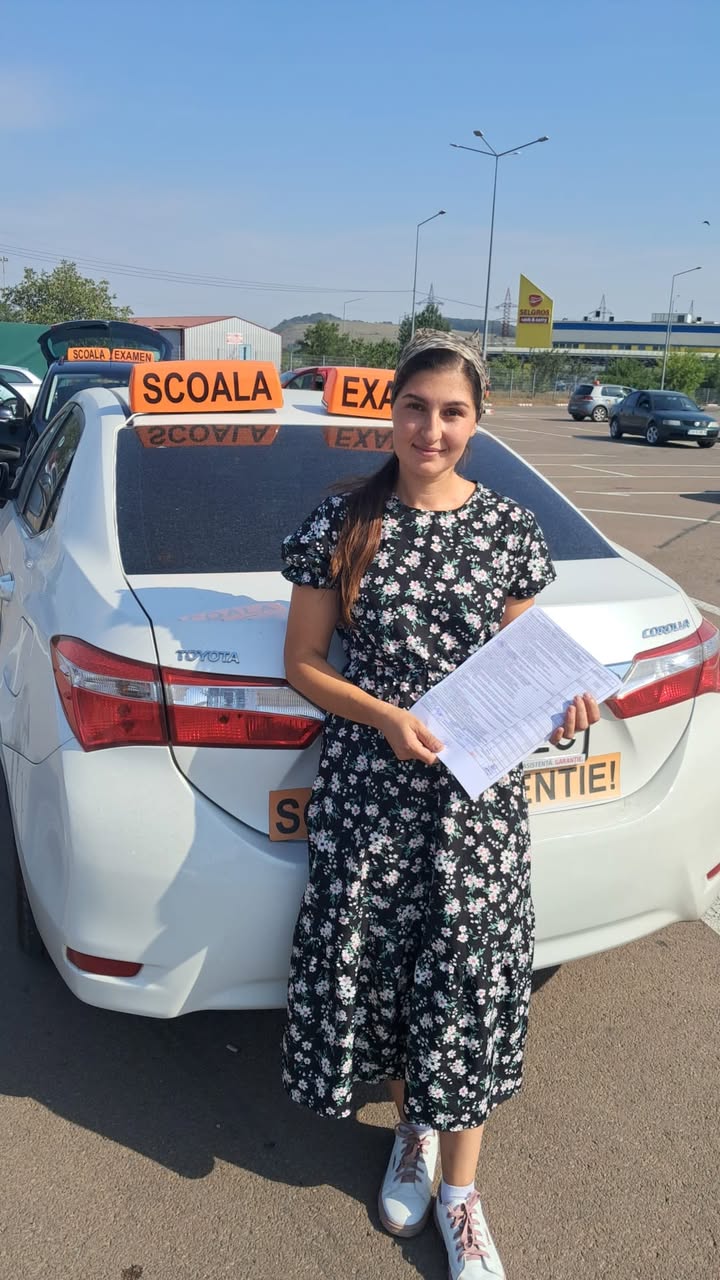 Crinta Daniela, absolvent AutoStar Drive în Septembrie 2024