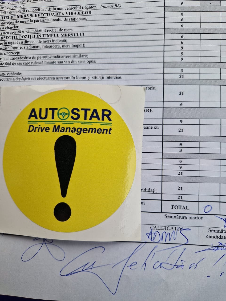 Şotîrcă, absolvent AutoStar Drive în Noiembrie 2024