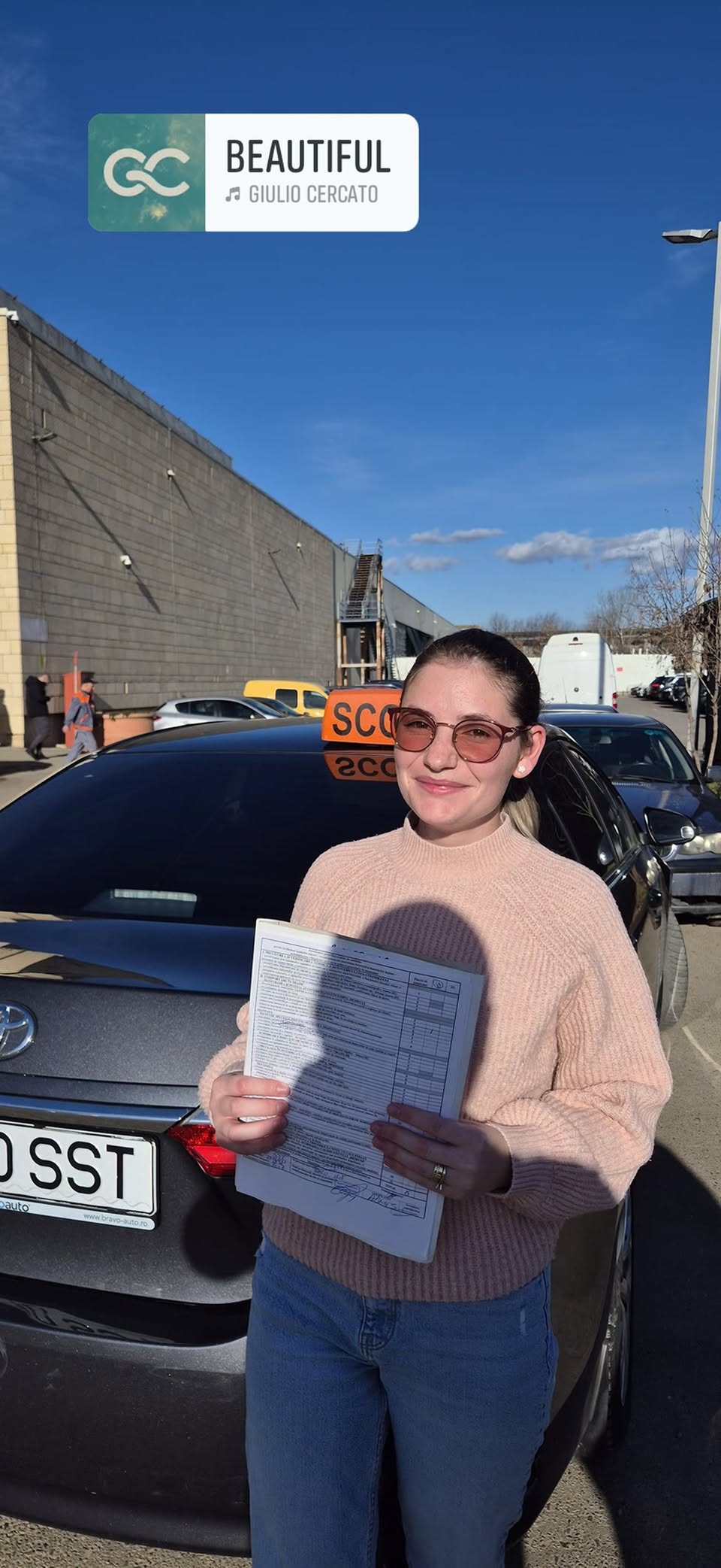 Andreea, absolvent AutoStar Drive în Ianuarie 2025