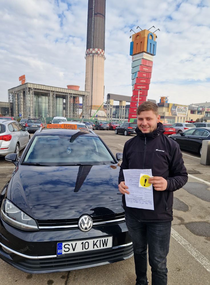 Vasile, absolvent AutoStar Drive în Ianuarie 2025