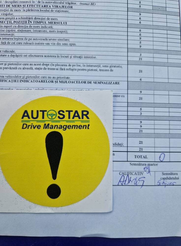 Beatrice Schipor, absolvent AutoStar Drive în Februarie 2025