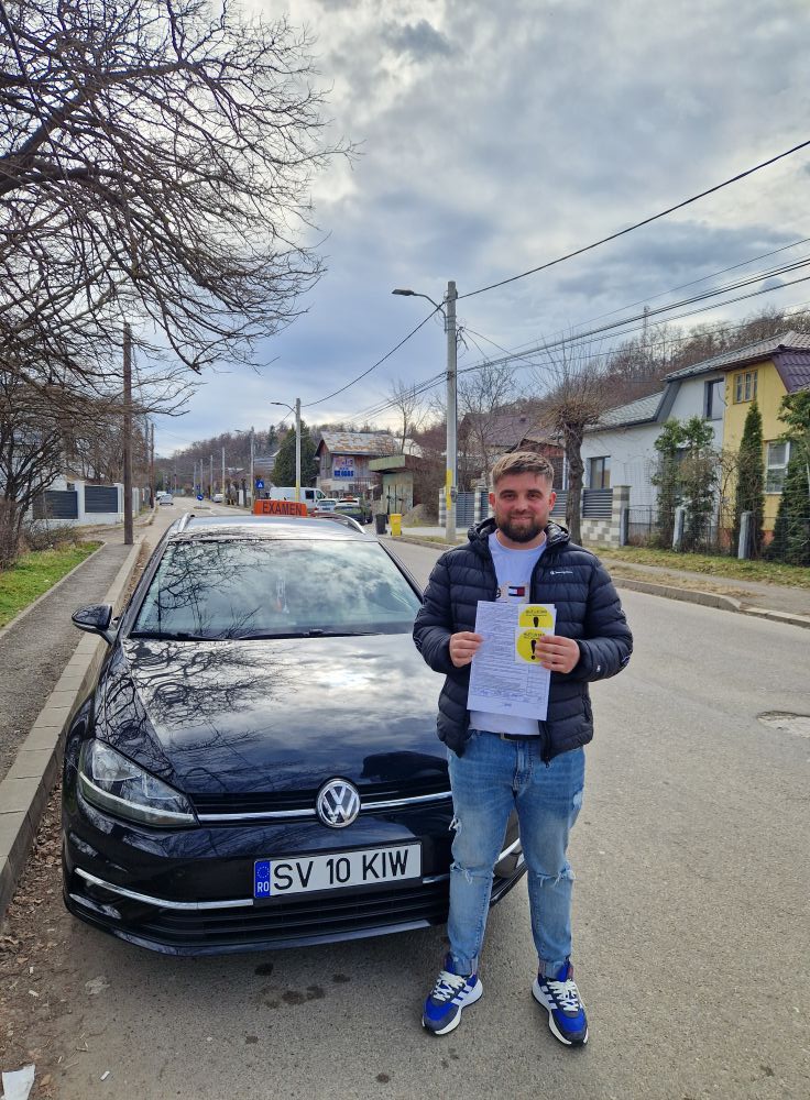 Crainiciuc Aurel, absolvent AutoStar Drive în Martie 2025