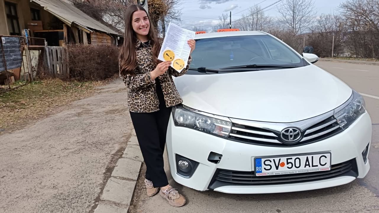 Lacatis Ionela, absolvent AutoStar Drive în Martie 2025