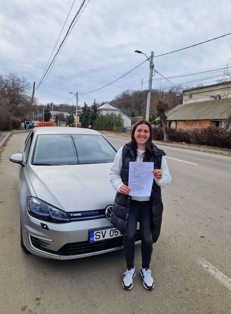 Maria Ureche, absolvent AutoStar Drive în Martie 2025