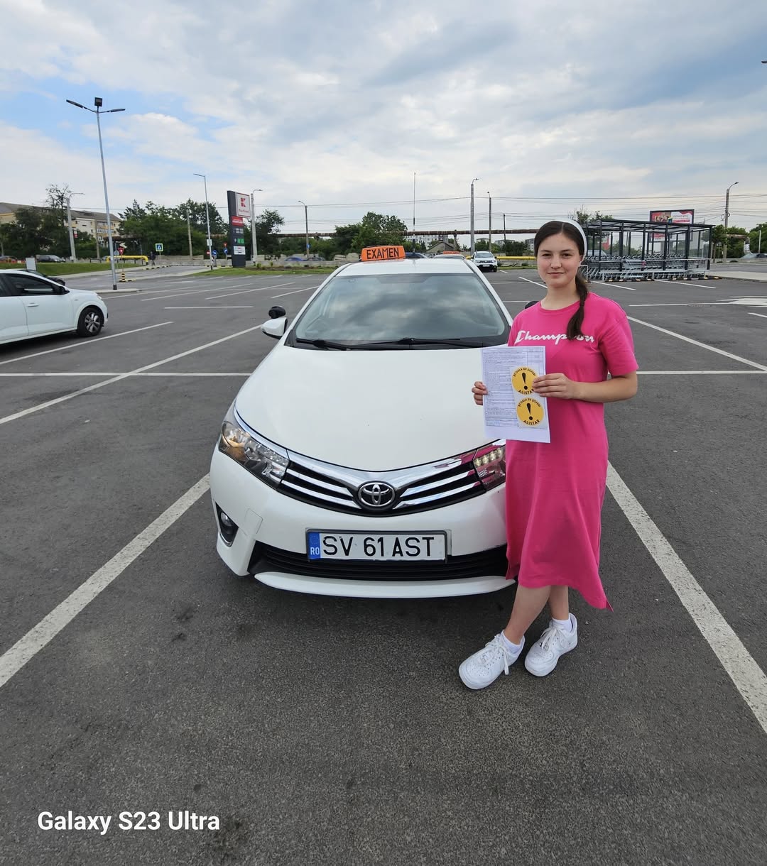 Rusu Alexandra, absolvent AutoStar Drive în Iunie 2025