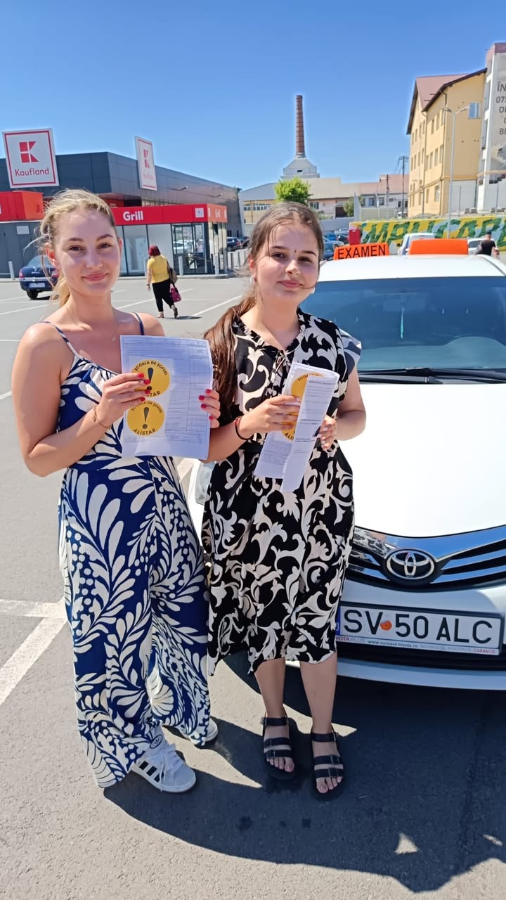 Chifan Delia și Parasca Andreea, absolvent AutoStar Drive în Iulie 2025