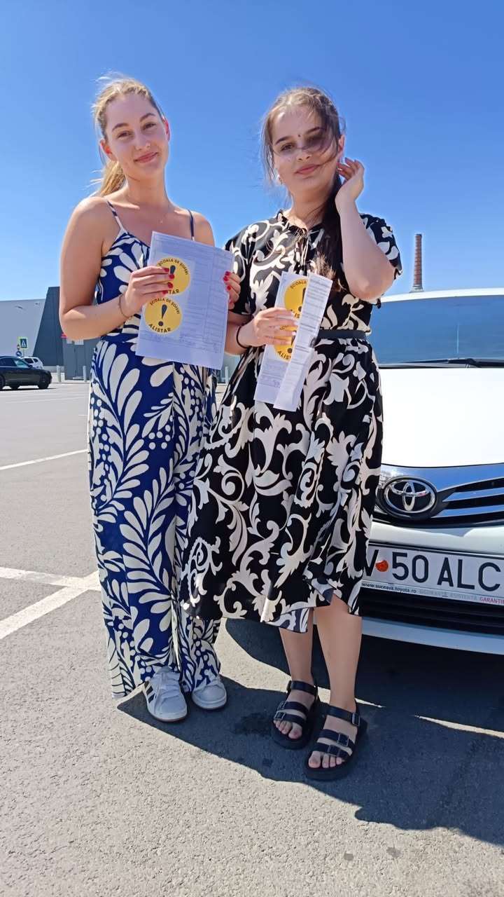 Chifan Delia și Parasca Andreea, absolvent AutoStar Drive în Iulie 2025