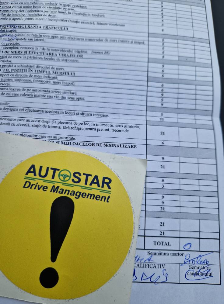 Andrei, absolvent AutoStar Drive în Septembrie 2025