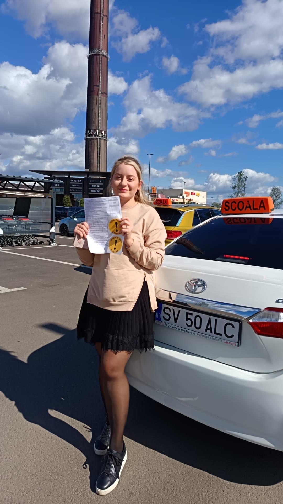 Vișan Sara Alesia, absolvent AutoStar Drive în Septembrie 2025