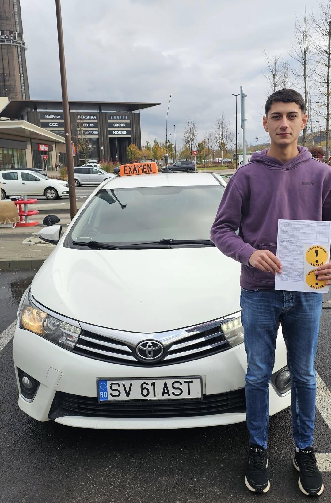 Rusu Andrei, absolvent AutoStar Drive în Noiembrie 2025