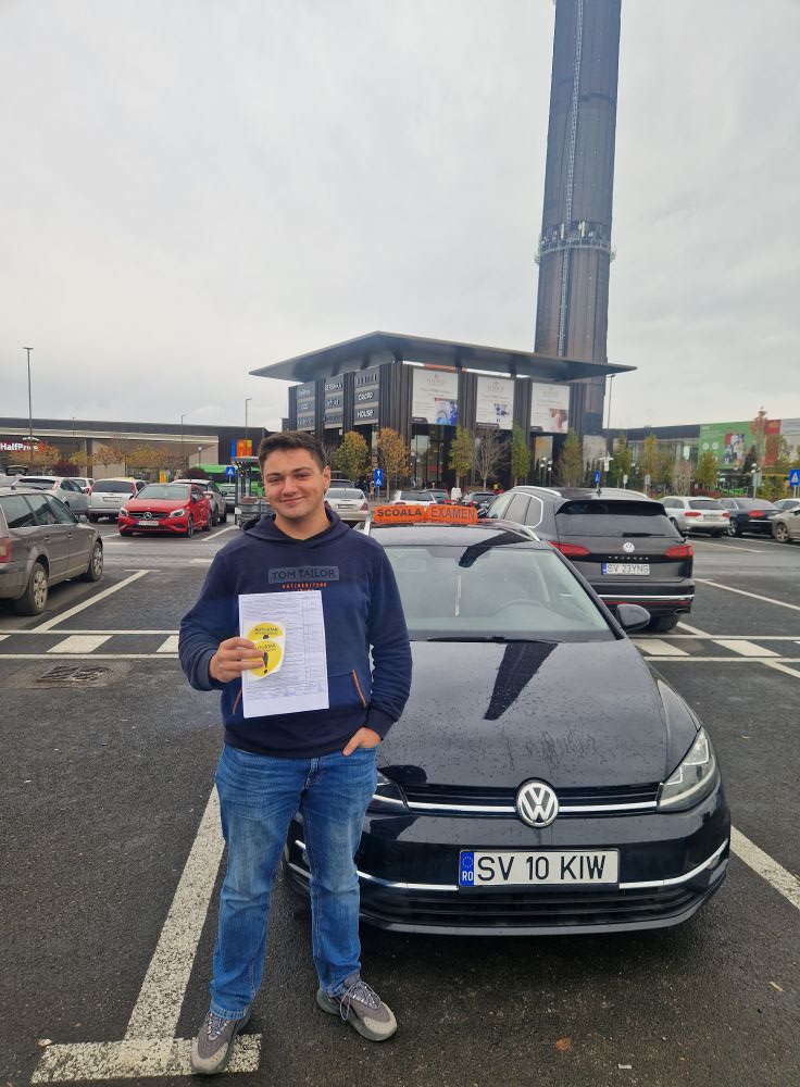 Schipor Simon, absolvent AutoStar Drive în Noiembrie 2025
