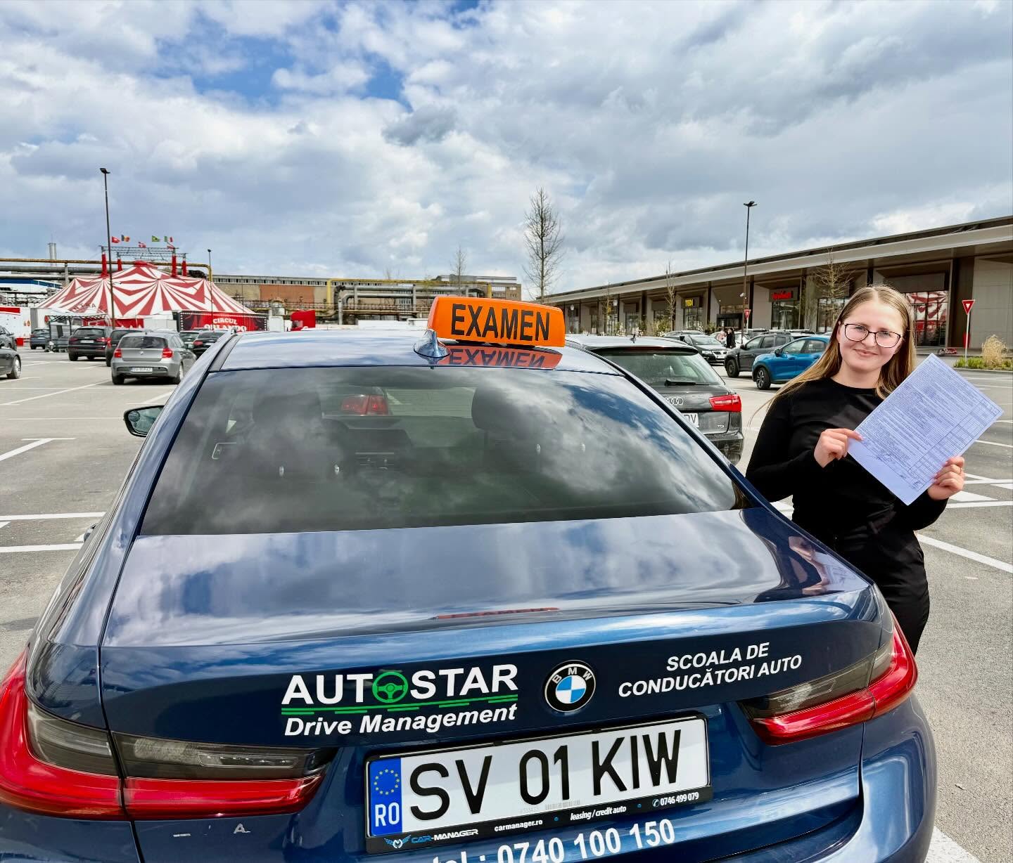 Gina, absolvent AutoStar Drive în Aprilie 2026